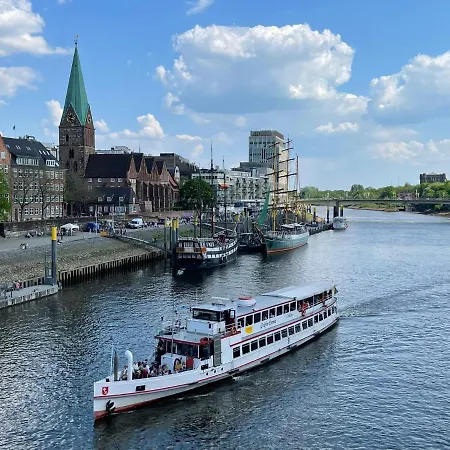 Exklusive 5km Vom Centrum Apartmán Brémy